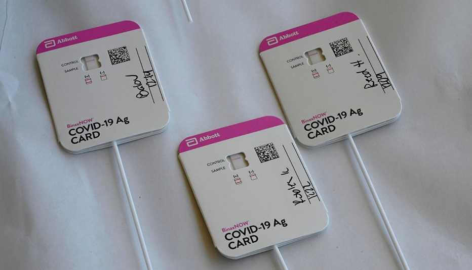 Rapid COVID-19 tests swabs