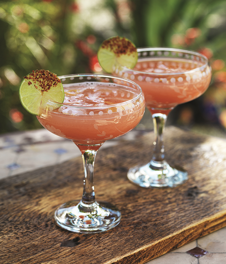 Two martinis 
