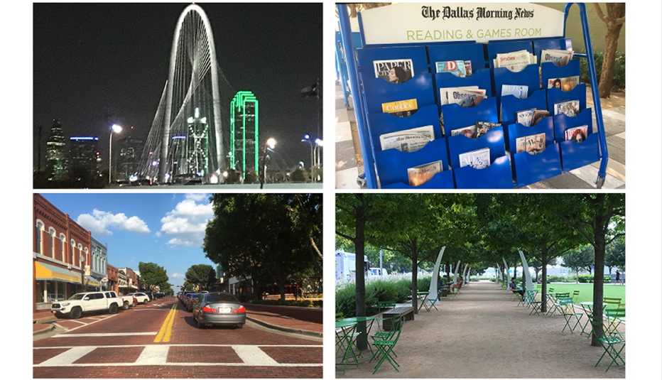 Scenes from in and around Dallas, Texas