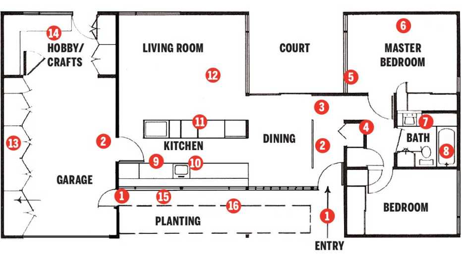 A floor plan illustration shows the home's layout