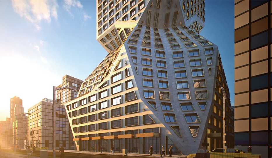 Exterior of Skyler Tower