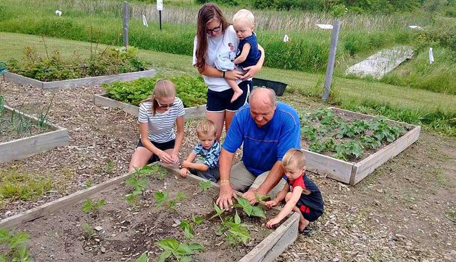 Tiny Tigers Intergenerational Community Center, Garden, Young Kids, Adults, Livable Communities, Build Bonds Across Generations