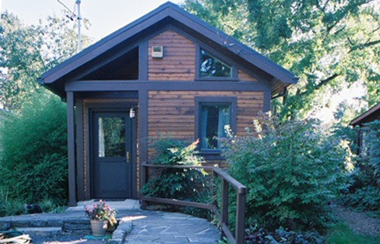 A small home (or accessory dwelling unit) in a Portland, Oregon