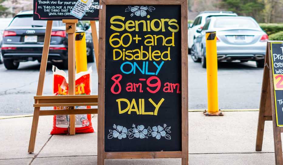 Senior Shopping Hours During the Coronavirus Pandemic