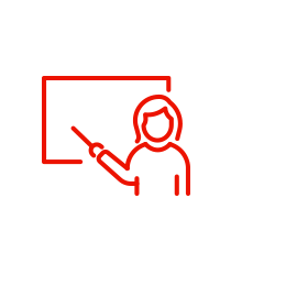 Icon of a teacher