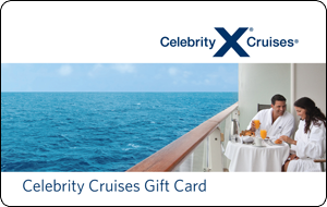 image of a digital celebrity cruises gift card