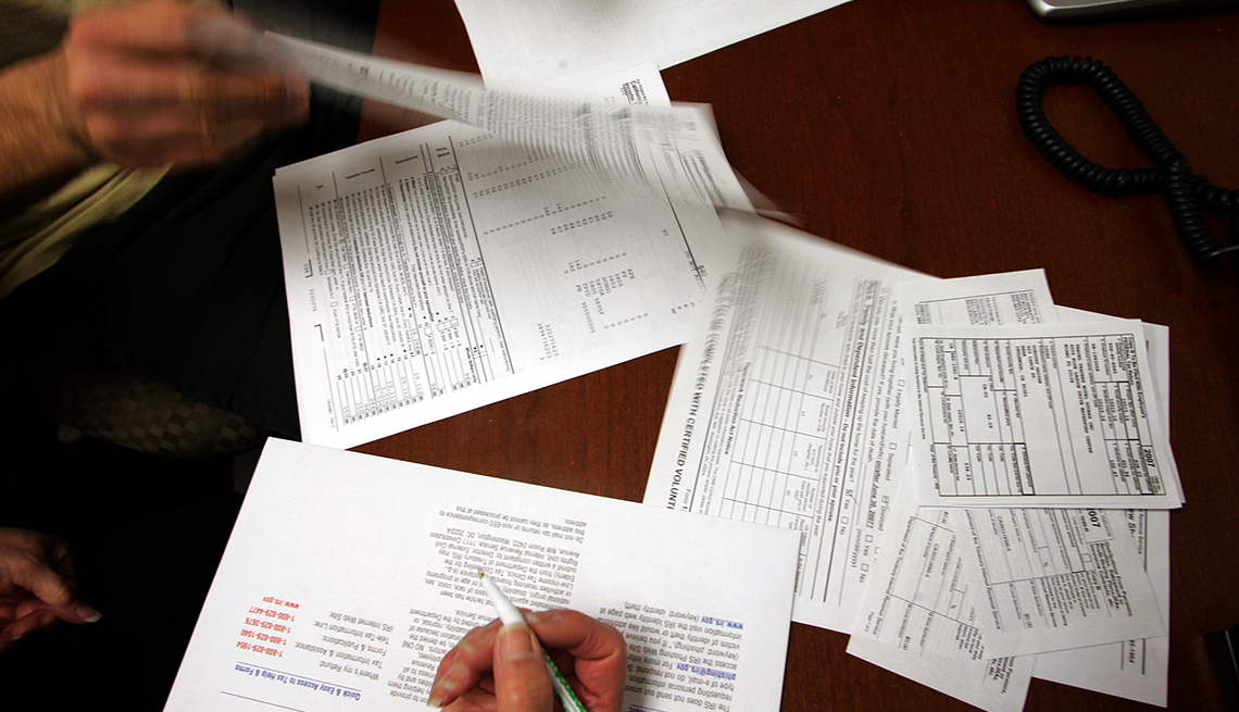 displayed-tax-forms