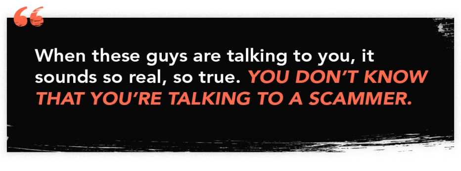 A quote from the episode is featured graphically
