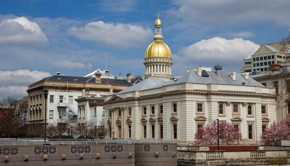 New Jersey state capitol building