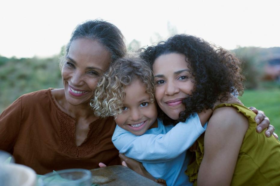 Three Generations of Women