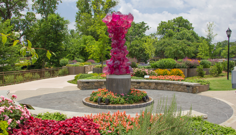 the rose crystal tower in greenville south carolina