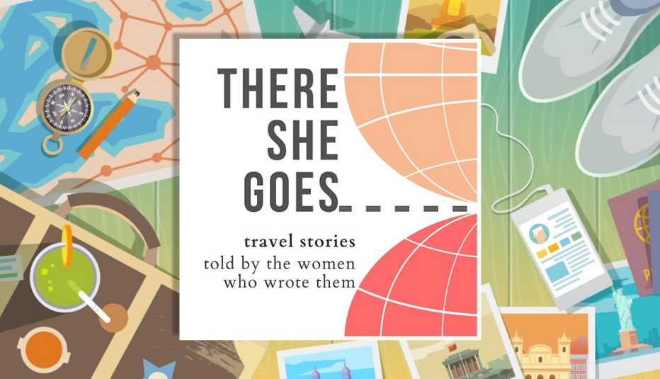 icon for there she goes podcast