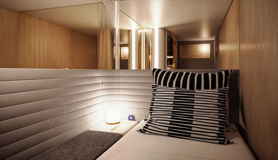 new sleeper car interior from midnight trains