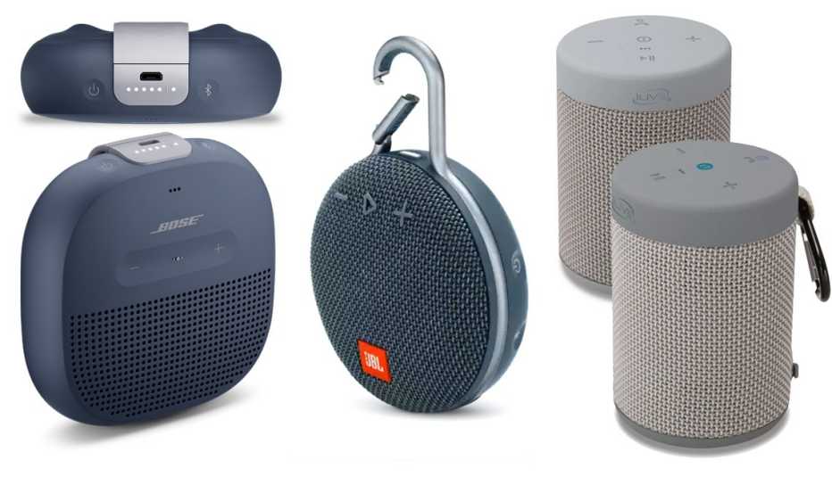 portable speakers from bose j b l and i live