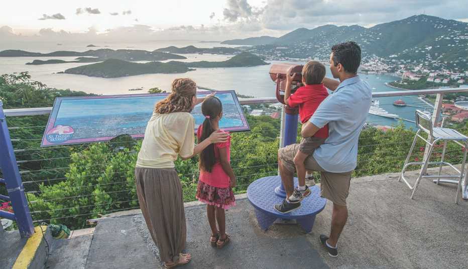 family at St. Thomas