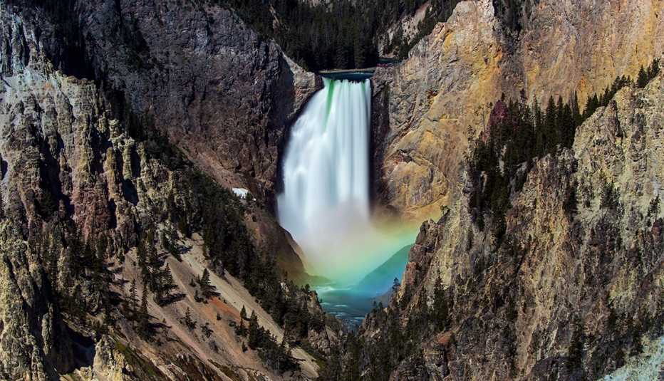 Lower Falls of the Yellowstone River 