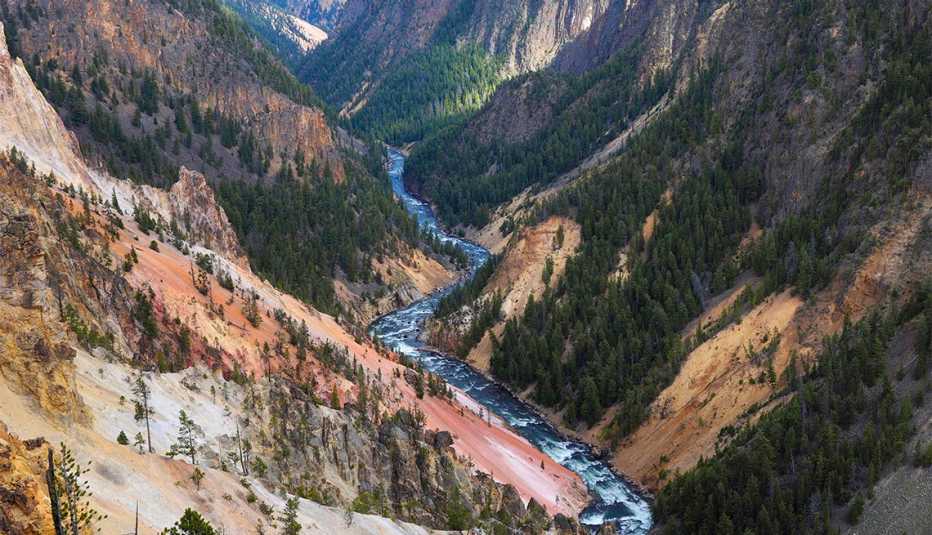 Grand Canon of Yellowstone, USA, Wyoming, Yellowstone National Park