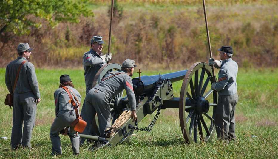 American Civil War reenactment - Gettysburg, Pennsylvania