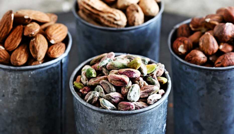 Alimentos altos en calorías, pero buenos para su salud