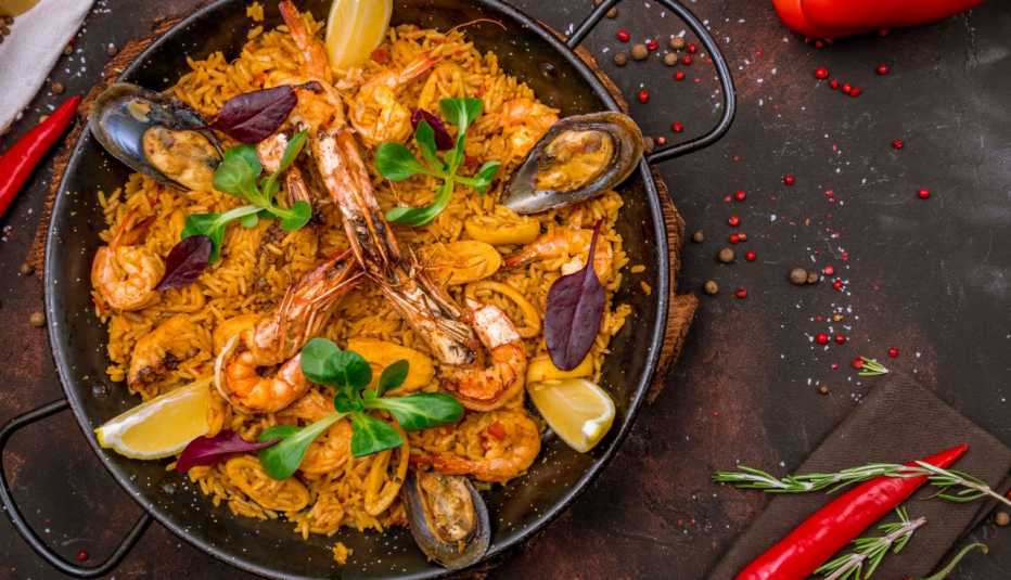 Paella española