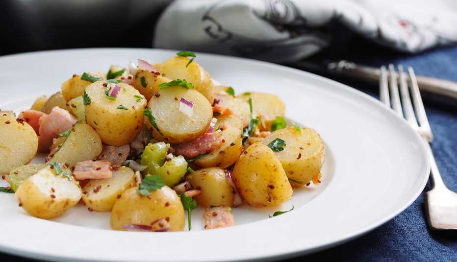 Ensalada de papa al estilo alemán