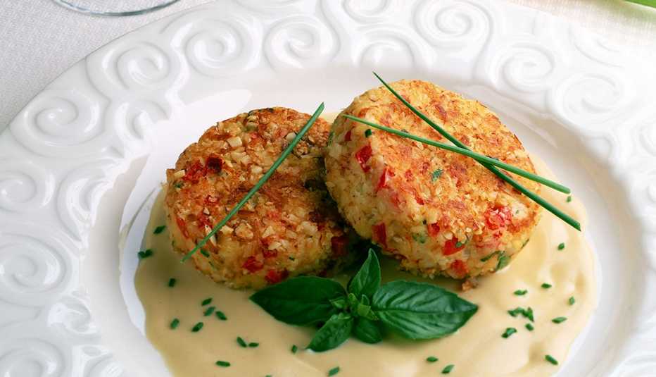 Tortitas de cangrejo 
