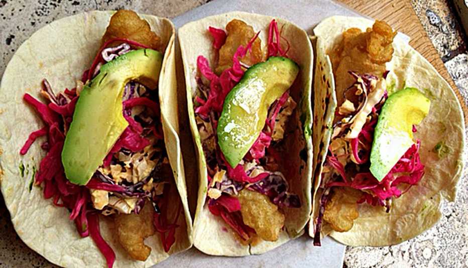 Tacos de pescado