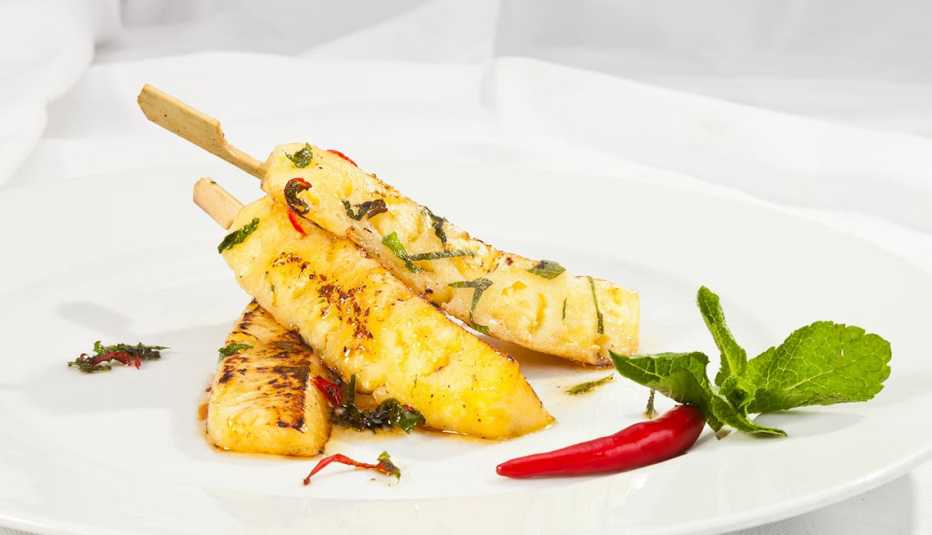 Postres fáciles para hacer en la parrilla