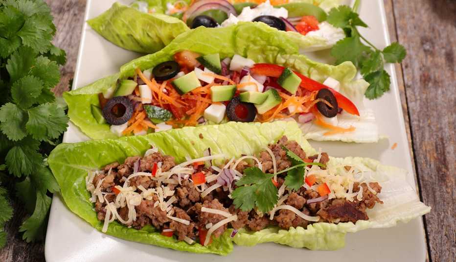 Sustitutos para el pan, bajos en calorías y nutritivos 