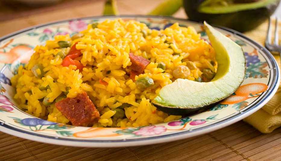 Arroz con longaniza
