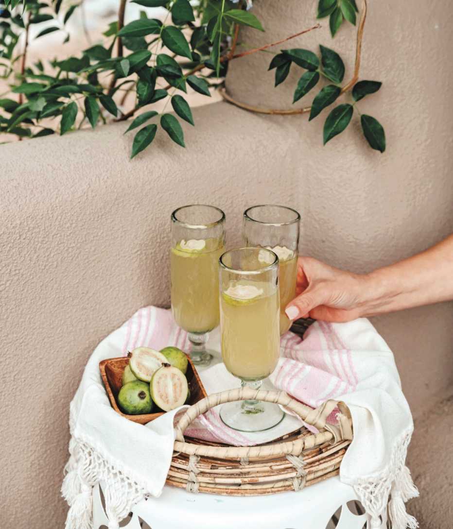 Mimosas de guayaba