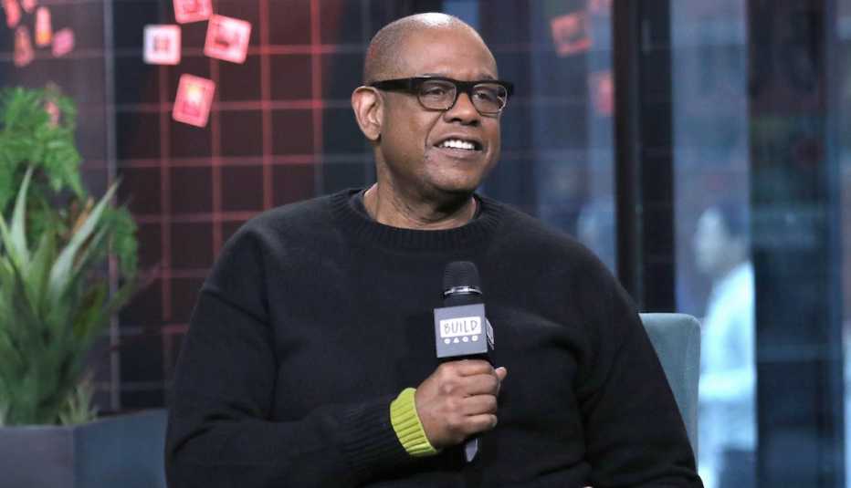 Actor Forest Whitaker en el Build Studio para hablar de "Godfather of Harlem", septiembre 18, 2019, Nueva York.