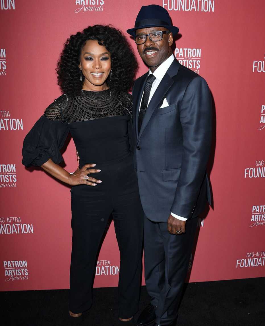 Actores Angela Bassett y Courtney Vance