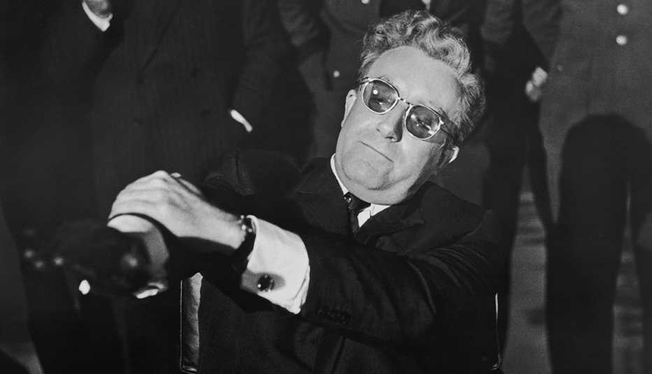 Peter Sellers como Doctor Strangelove 