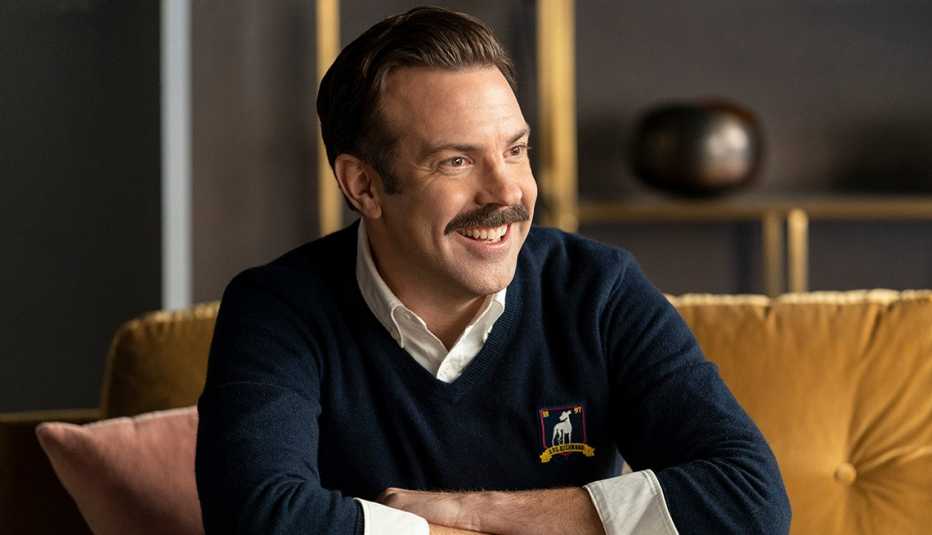 Jason Sudeikis como Ted Lasso.
