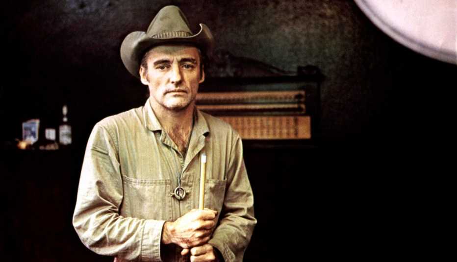 Dennis Hopper en su rol como Tom Ripley en el filme "The American Friend."