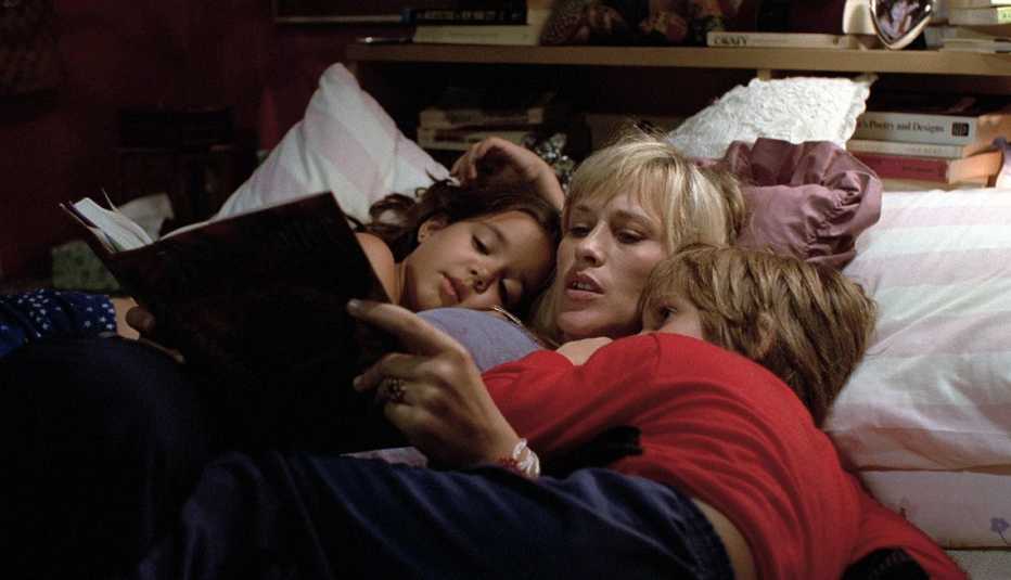 Lorelei Linklater, Patricia Arquette y Ellar Coltrane en "Boyhood".