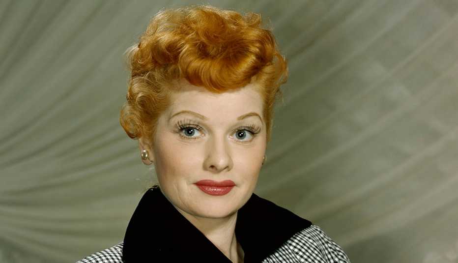 La actriz Lucille Ball.