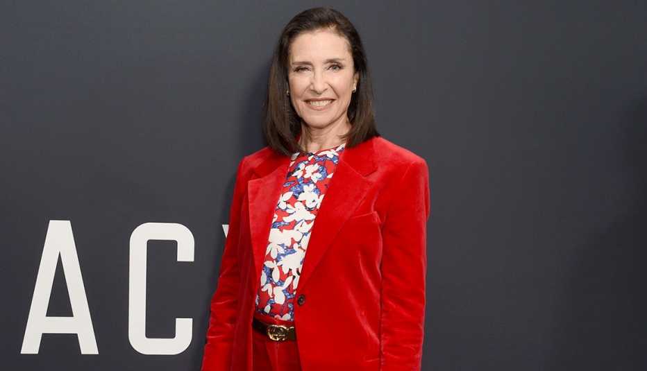 La actriz Mimi Rogers.