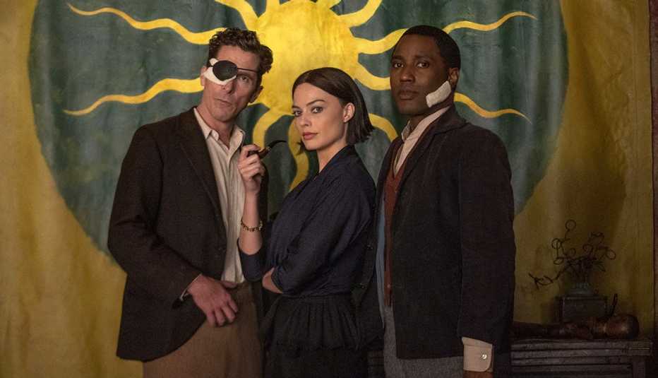Christian Bale, Margot Robbie y John David Washington protagonizan la película Amsterdam