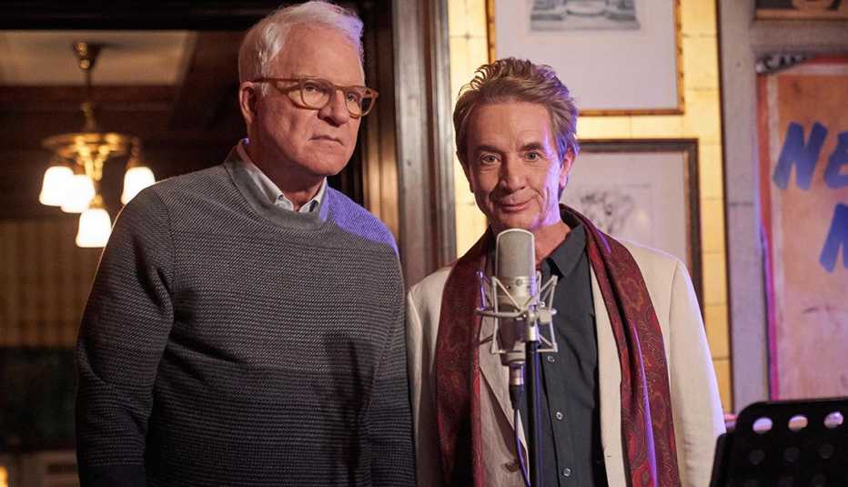 Steve Martin y Martin Short en una escena de Only Murders In The Building, temporada 2.