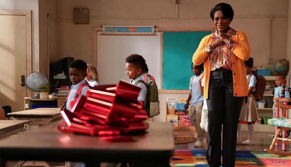 Sheryl Lee Ralph en una escena de "Abbot elementary".