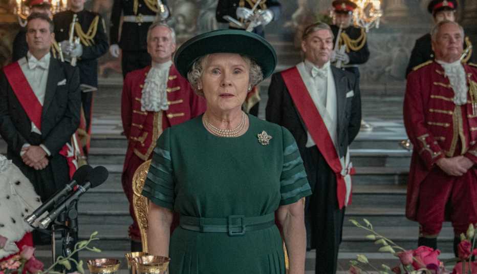 Imelda Staunton en "The Crown" temporada 5.