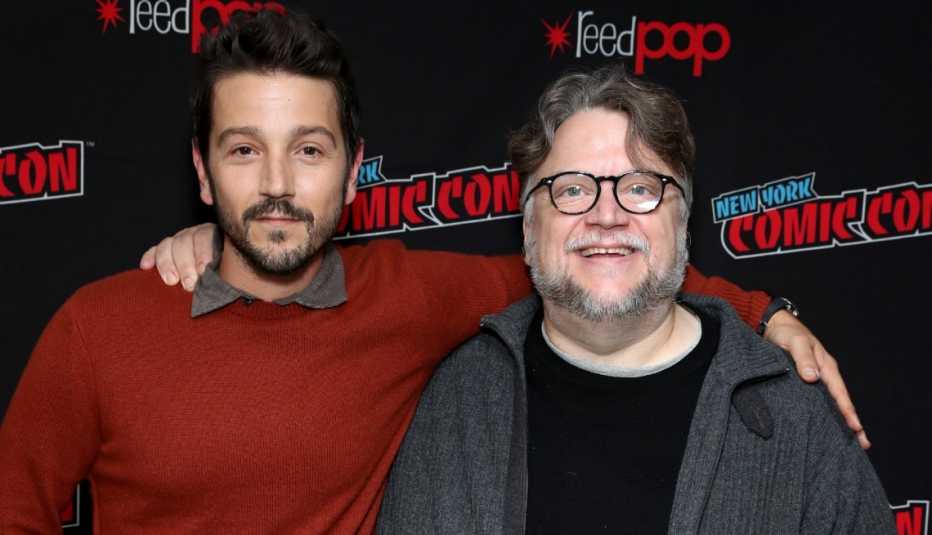 Diego Luna y Guillermo del Toro.