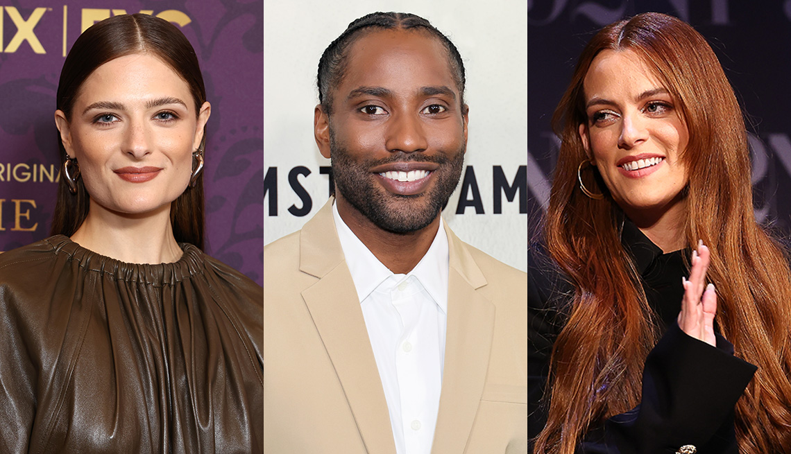 Louisa Jacobson, John David Washington y Riley Keough.