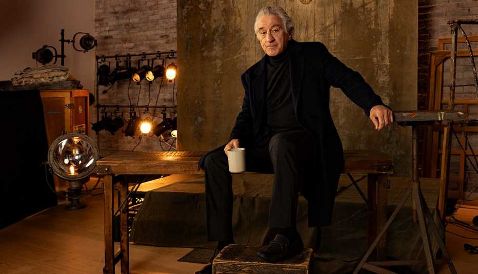 Robert De Niro posa para el lente de AARP en la ciudad de Nueva York