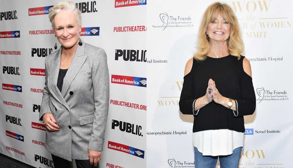 Glenn Close y Goldie Hawn
