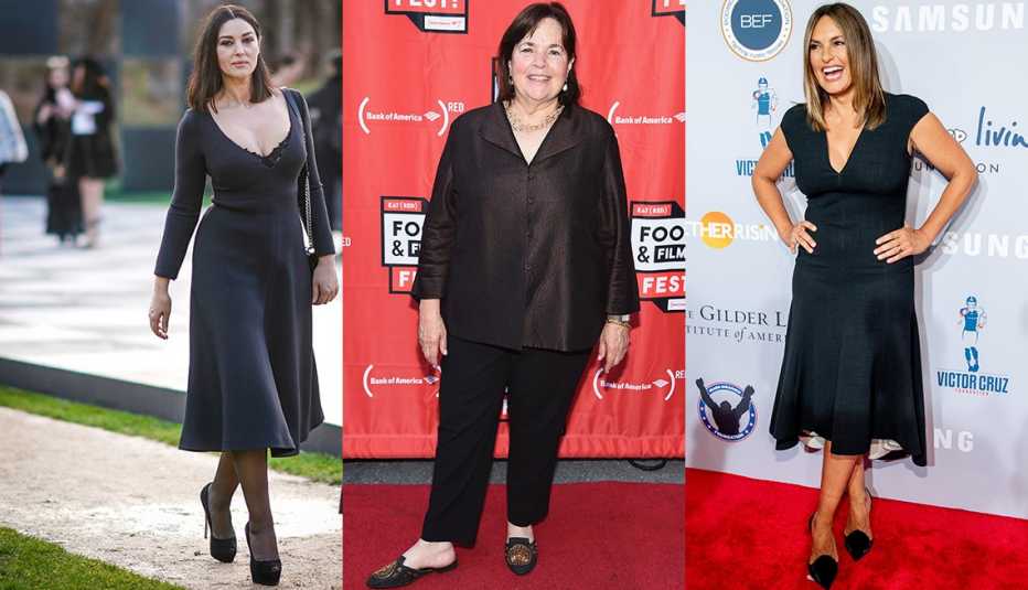 Monica Bellucci, Ina Garten y Mariska Hargitay
