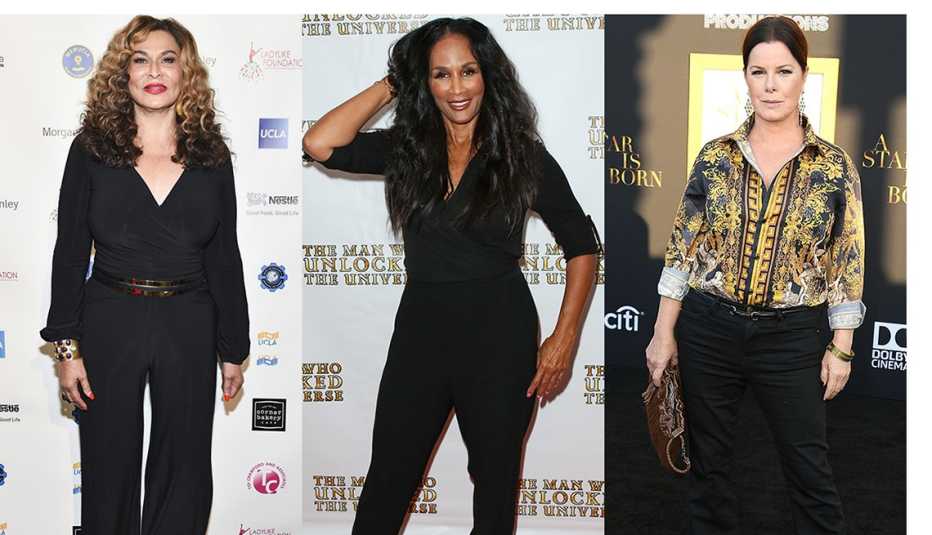 Tina Knowles, Beverly Johnson y Marcia Gay Harden