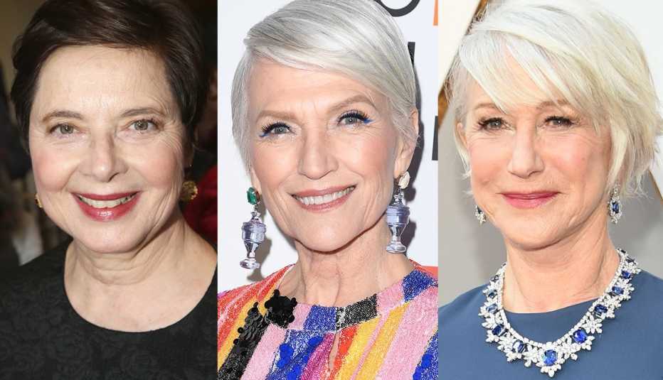 Isabella Rossellini, Maye Musk y Helen Mirren